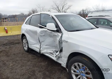 2013 Audi Q5 2.0T Premium z USA, uszkodzony, nr VIN WA1LFAFP5DA019630